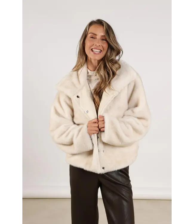 NKF13077/OffWhite  Pleun Jacket