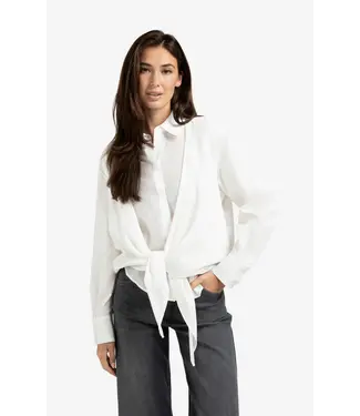 YAYA 01-201177-509/99014  Layered blouse with tie detail and long sleeves YAYA 01-201177-509/99014  Layered blouse with tie detail and long sleeves