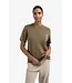 YAYA 01-109097-509/80820  T-shirt with knitted ribbed neckline
