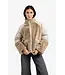 YAYA 02-001062-509/99006  Short teddy jacket with padded sleeves