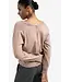 YAYA 01-000494-509/99016  Double V-neck sweater with back button detail