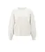 YAYA 01-000410-509/990142  Knitted sweater with ribbed sleeves and round neck