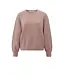 YAYA 01-000410-509/990162  Knitted sweater with ribbed sleeves and round neck
