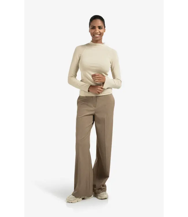 01-301212-509/99008  Woven wide leg trousers with belt