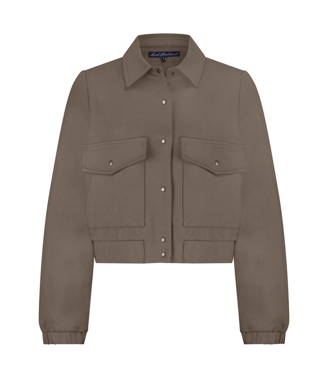 SRB4673/Warmtaupe  Bomber JKT Punta