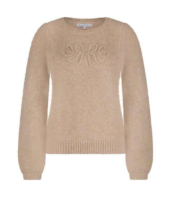 SRB4615/Almond  Sweater RB Logo