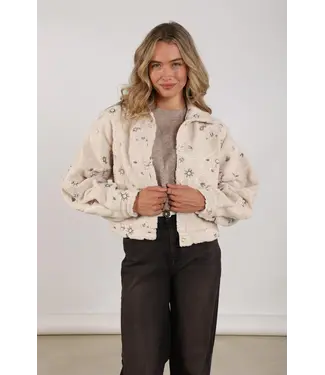 NUKUS NKF13018/Sand  Milou Jacket Embroidery