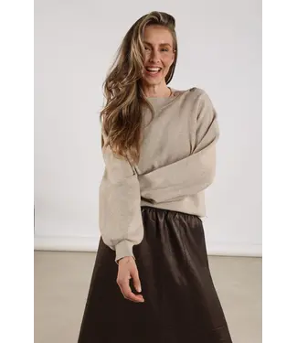 NUKUS NKF03026/Sand  Daytona Pullover Lurex