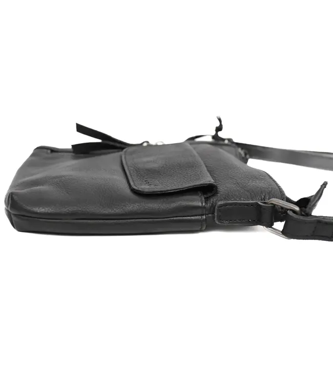 CP2327  Schoudertasje Davide  BLACK