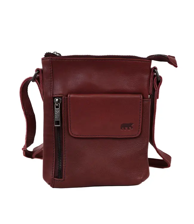 CP2327  Schoudertasje Davide  BORDEAUX