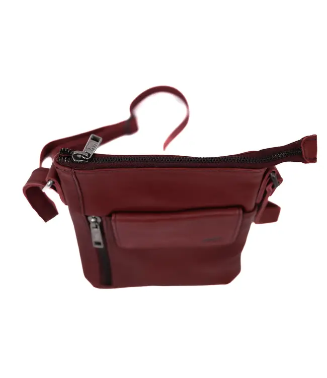 CP2327  Schoudertasje Davide  BORDEAUX