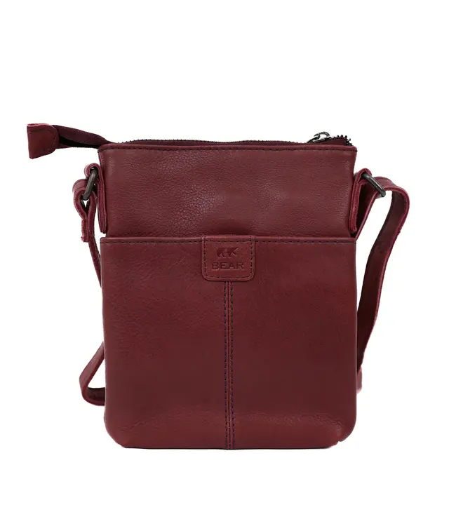 CP2327  Schoudertasje Davide  BORDEAUX