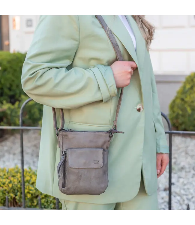 CP2327  Schoudertasje Davide  FEATHER