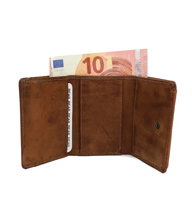 CP4102 Portemonneetje Nana COGNAC