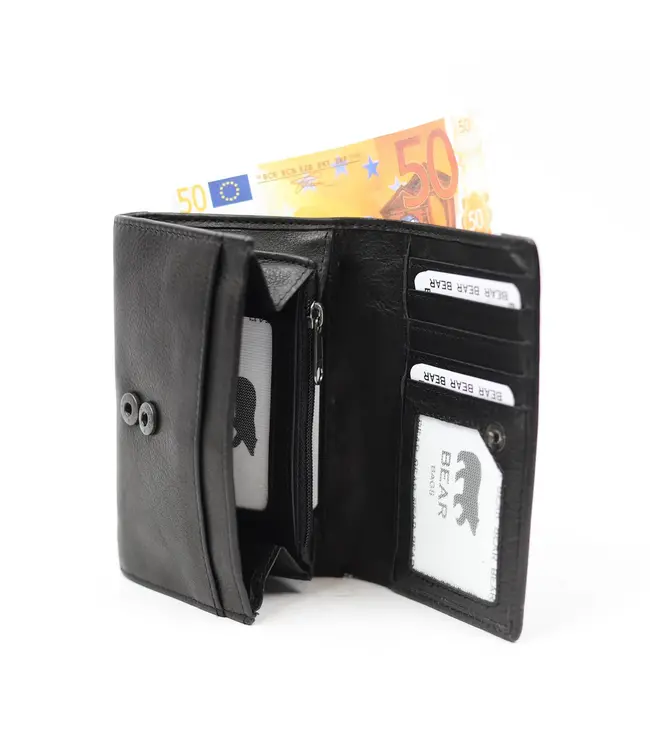 CP5066  Overslag portemonnee Sweety BLACK