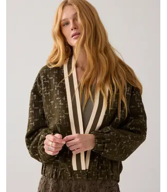 Summum Woman 1s1261-12280/000655-DarkCamo  Jacket Jacquard