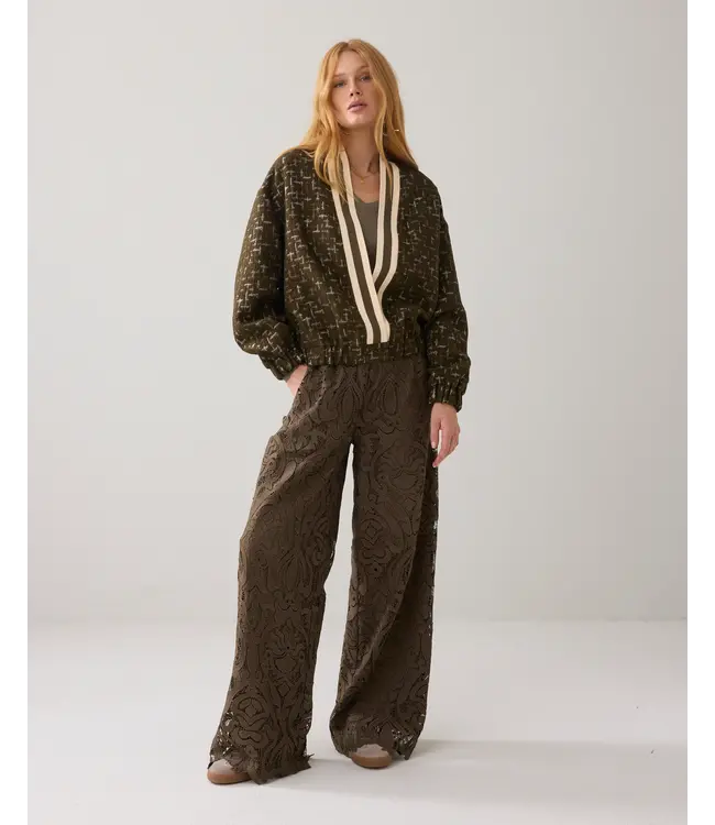 1s1261-12280/000655-DarkCamo  Jacket Jacquard