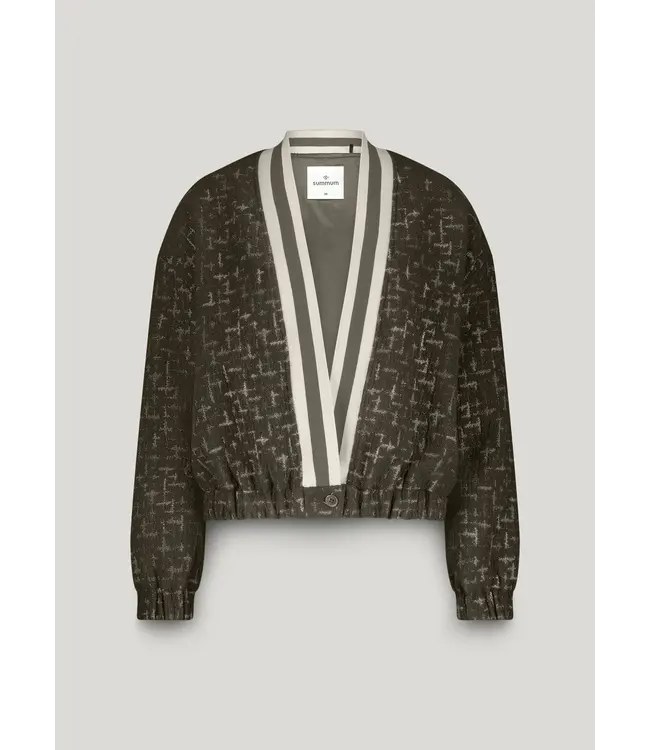 1s1261-12280/000655-DarkCamo  Jacket Jacquard