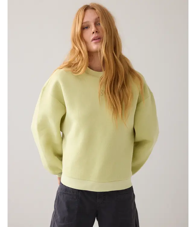 3s5067-30413/000604-MistyLime  Jersey balloon Soft sweat