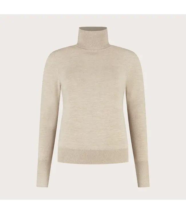 CR0299/Naturel  May turtleneck