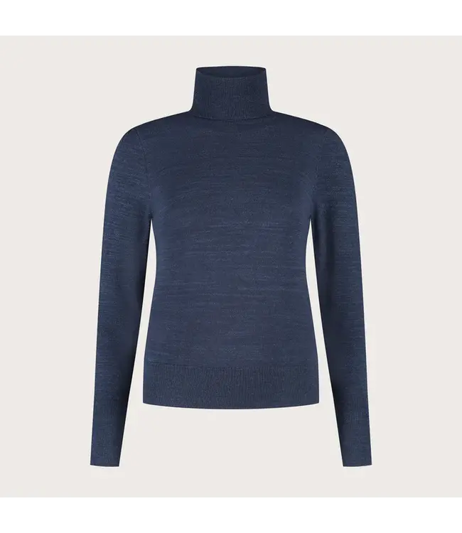CR0299/NavyBlue  May turtleneck