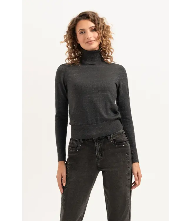 CR0299/Grey  May turtleneck