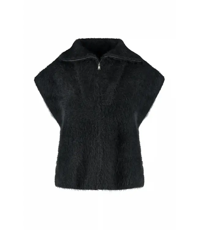 CR0354/Black  Poppy Pullover