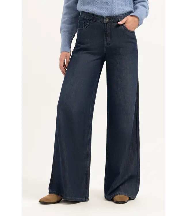 CR0158/IndigoBlue  Liv Wide leg