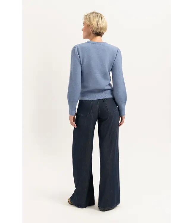 CR0158/IndigoBlue  Liv Wide leg