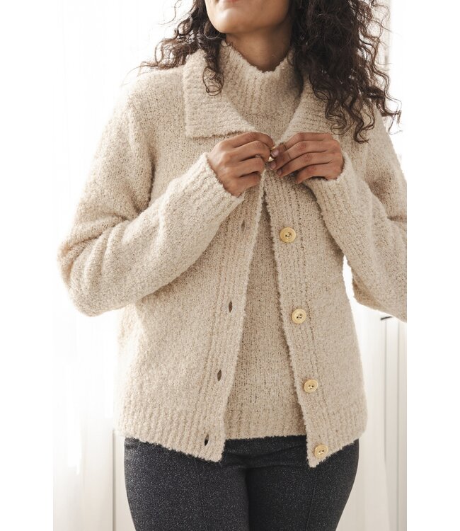J0062/Sand  Juna Cardigan