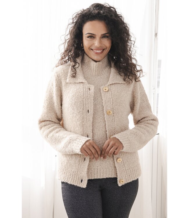 J0062/Sand  Juna Cardigan