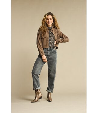 Red Button SRB4590/Greydenim  Caitlin Sidepatch Grey denim