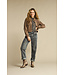 Red Button SRB4590/Greydenim  Caitlin Sidepatch Grey denim