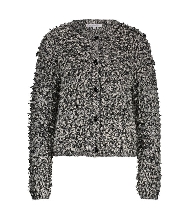 SRB4633/Black/Offwhite  Jacket Melange Loops