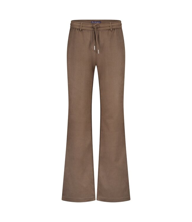 SRB4717/MidBrown  Colette 2 tone suedine