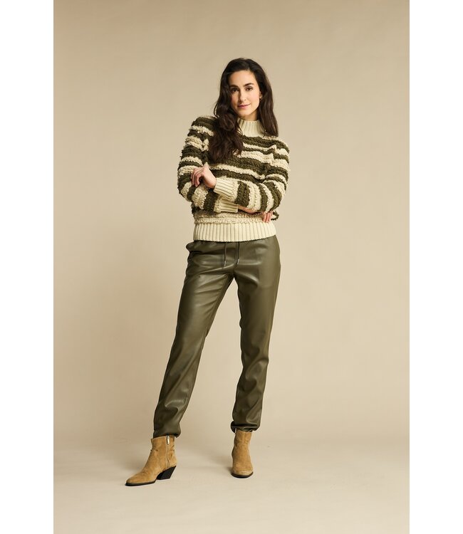 SRB4730/Khaki  Tessy Faux Leather