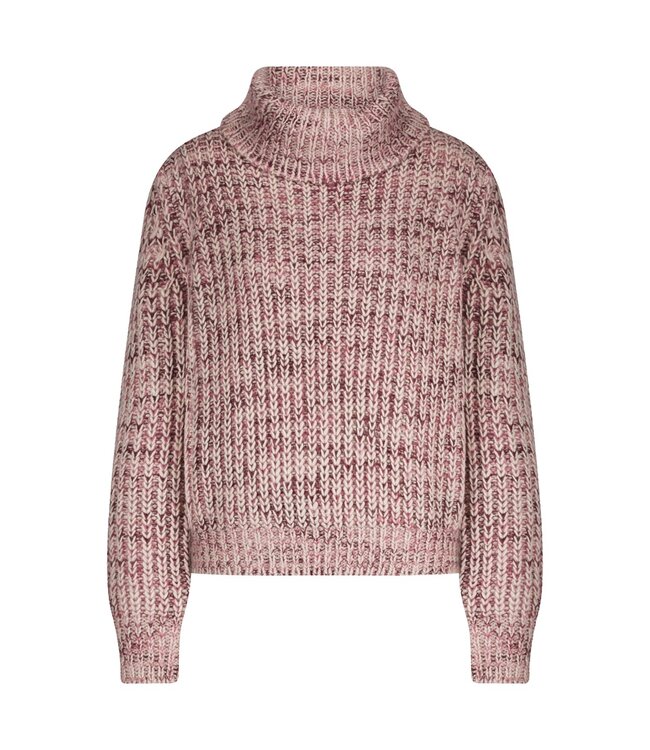 SRB4741/Ruby  Cocoon multi sweater