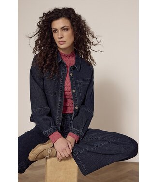 Tramontana B01-18-801/005033-DarkBlueDenim  Lurex Denim Jacket