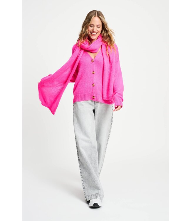 SP9363/Pink  CARDIGAN - Dashing Pink