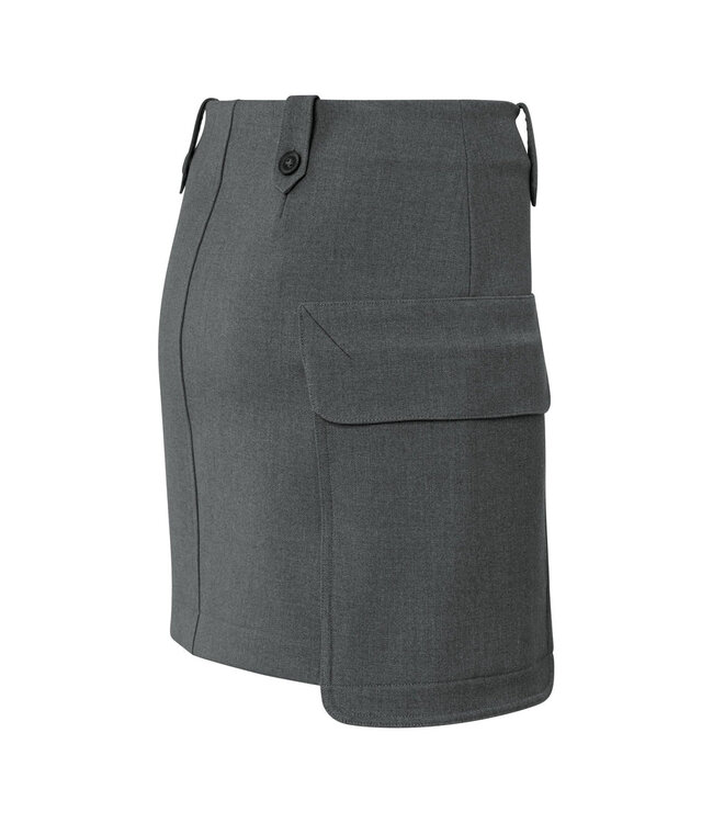 01-401079-509  Minirok met cargozakken en knoopdetails