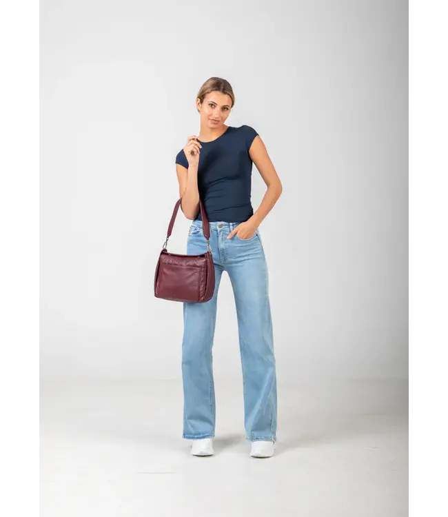 202478/Bordeaux  Lucy Shoulder Bag