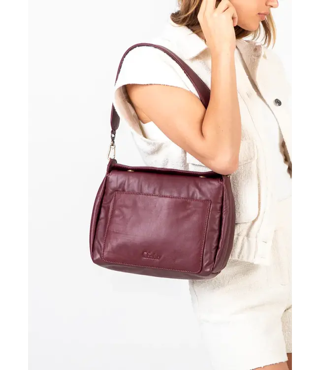 202478/Bordeaux  Lucy Shoulder Bag