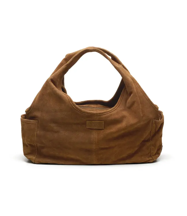 202640/LightCognac   Suede Sophie Mini Shopper