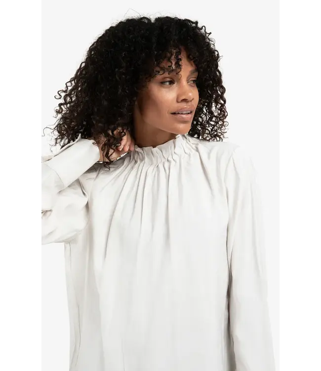 01-701328-510/24001  High neck top with drawstring hem