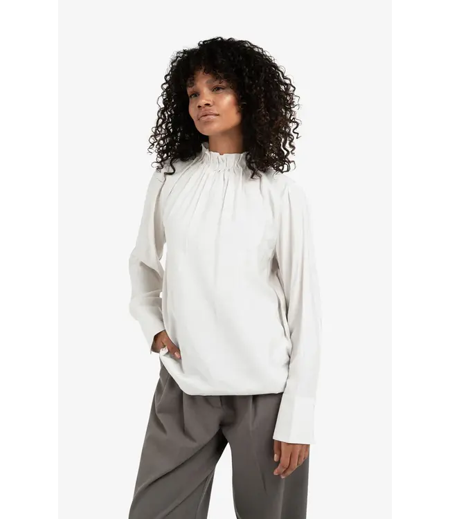 01-701328-510/24001  High neck top with drawstring hem