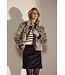 Tramontana Q07-18-801/006802-Stone-Black  Jacket Faux Fur PU Details