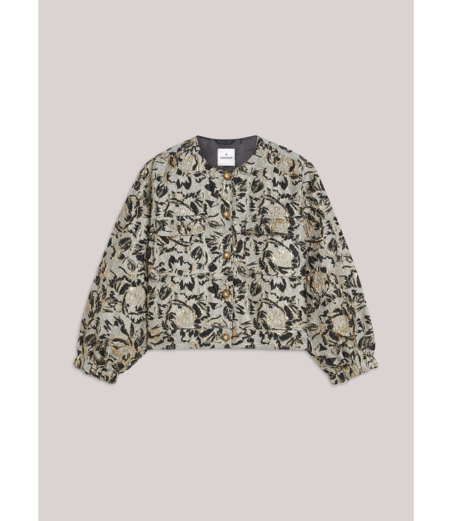 1s1250-12317/000990-Black  Jacket bomber Jacquard