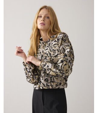 Summum Woman 1s1250-12317/000990-Black  Jacket bomber Jacquard