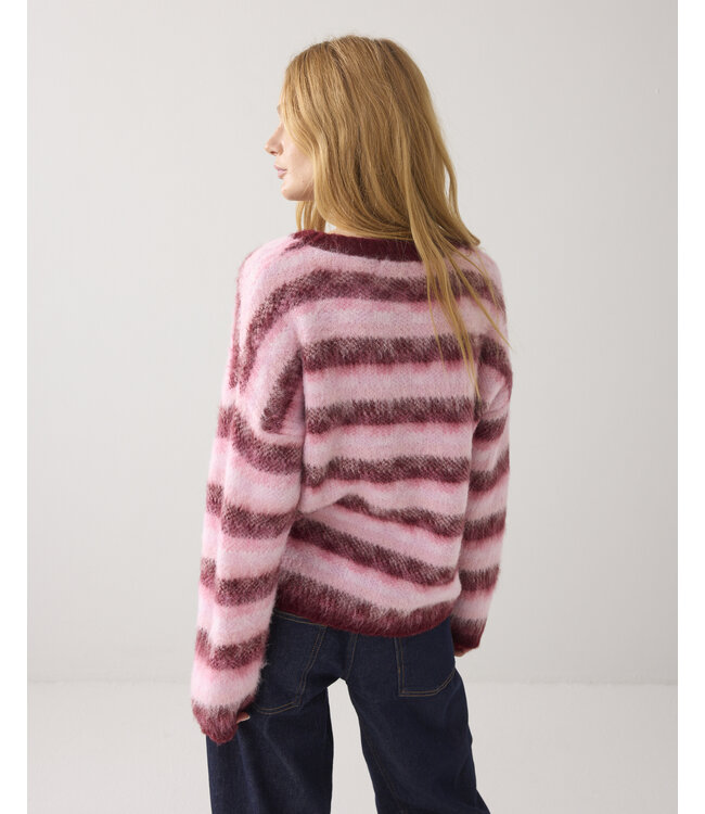 7s7956-70050/000120-MultiColour  Sweater Brushed alpaca blend knit