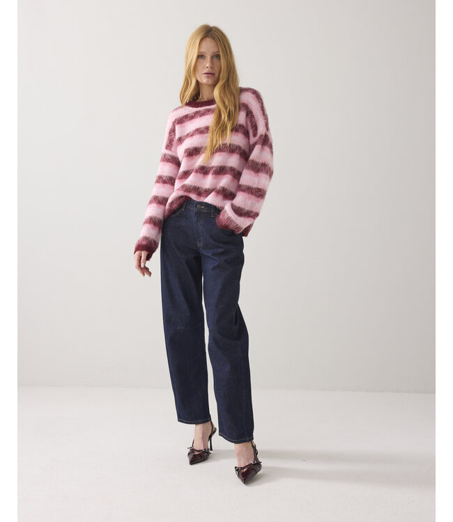 7s7956-70050/000120-MultiColour  Sweater Brushed alpaca blend knit